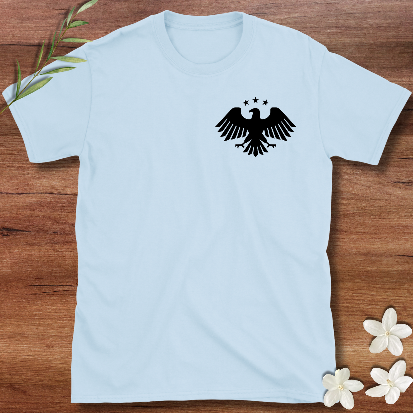 Pocket Black Syrian Visual Identity Tee