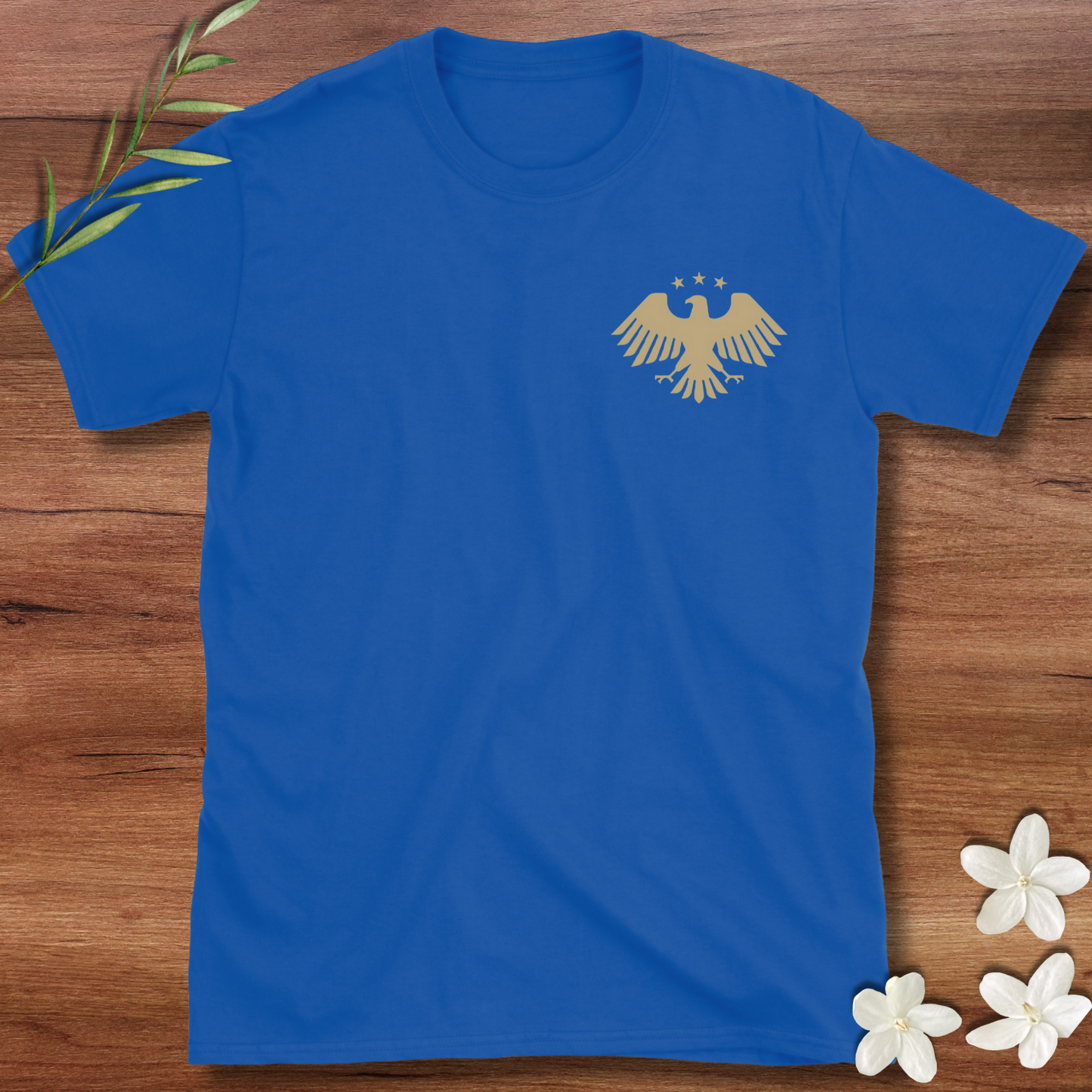 Pocket Peaceful Olive Branch Dove Tee