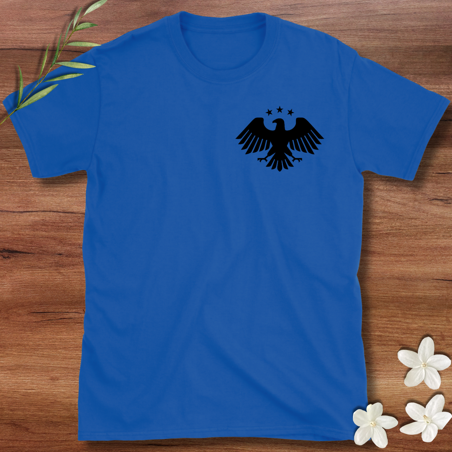 Pocket Black Syrian Visual Identity Tee