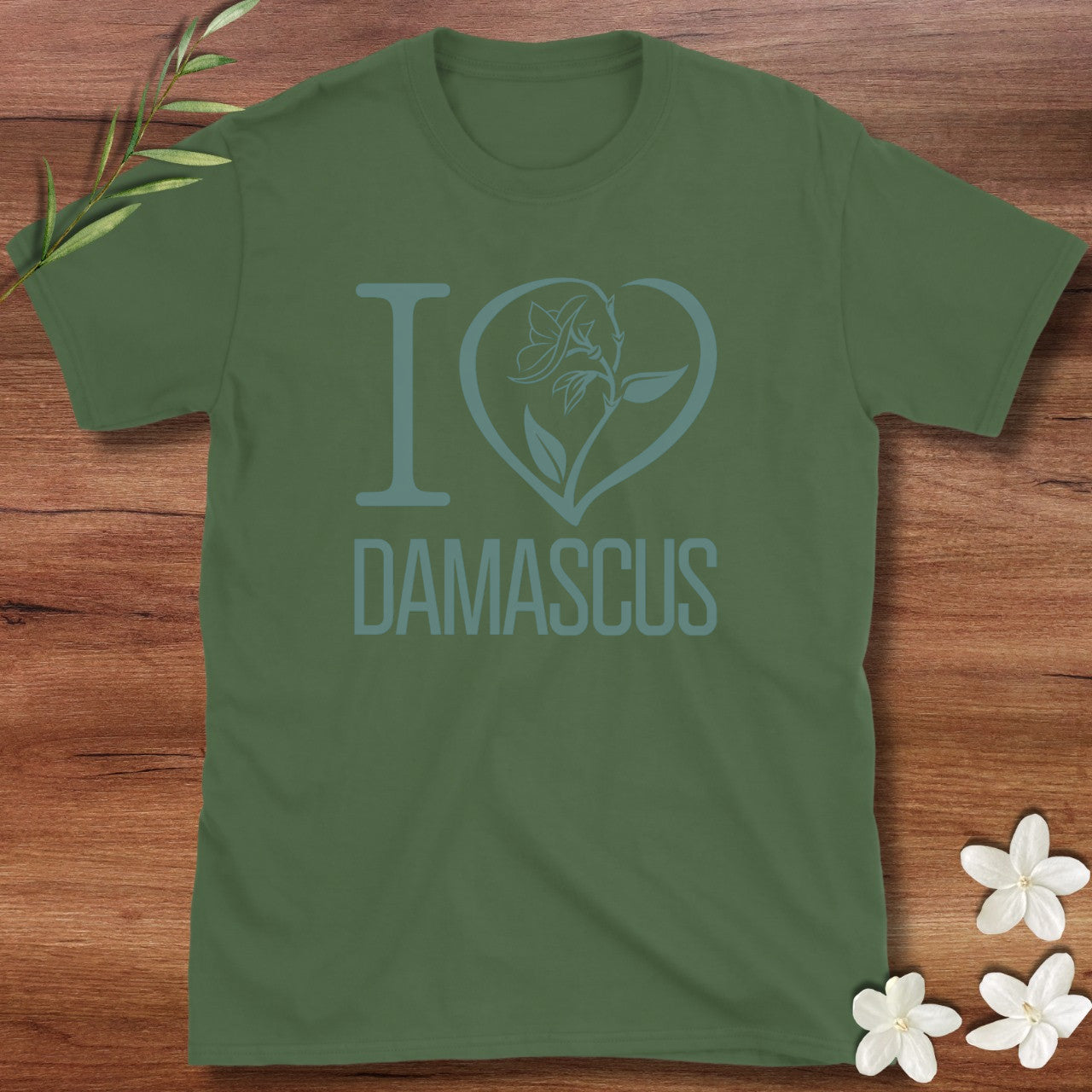 Damascus Flower Tee