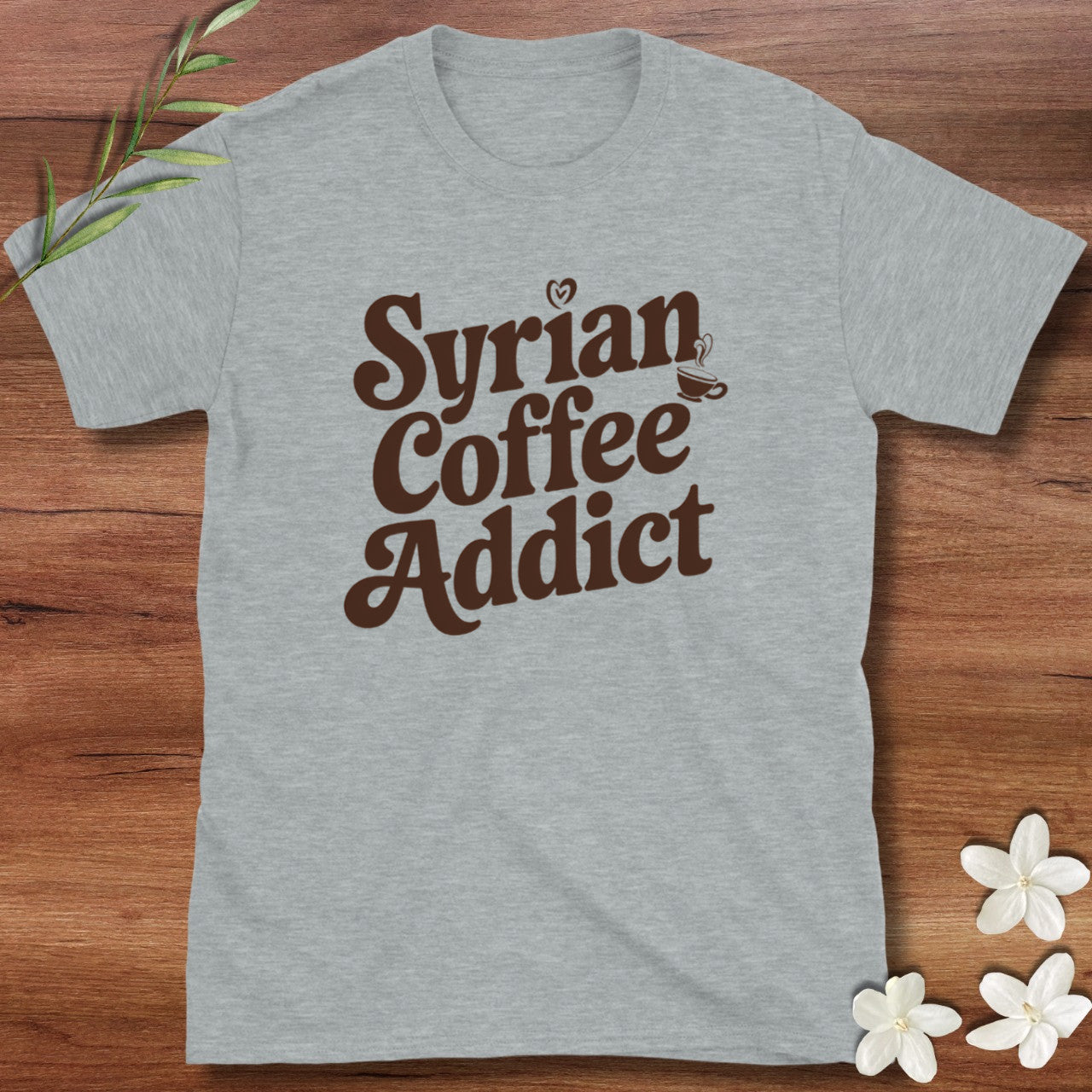 Syrian Coffee Addict Tee