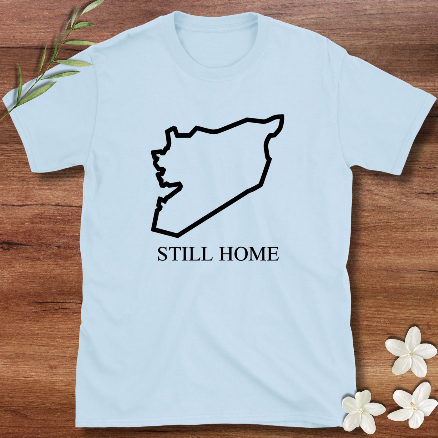 Still Home Map Outline Tee