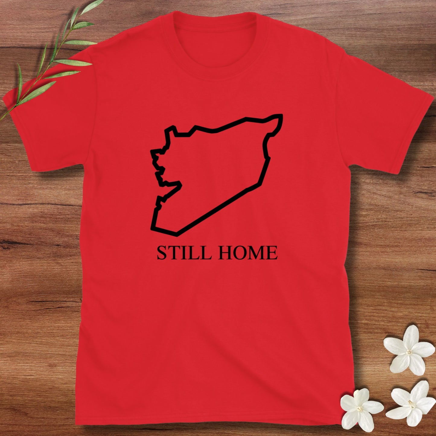 Still Home Map Outline Tee