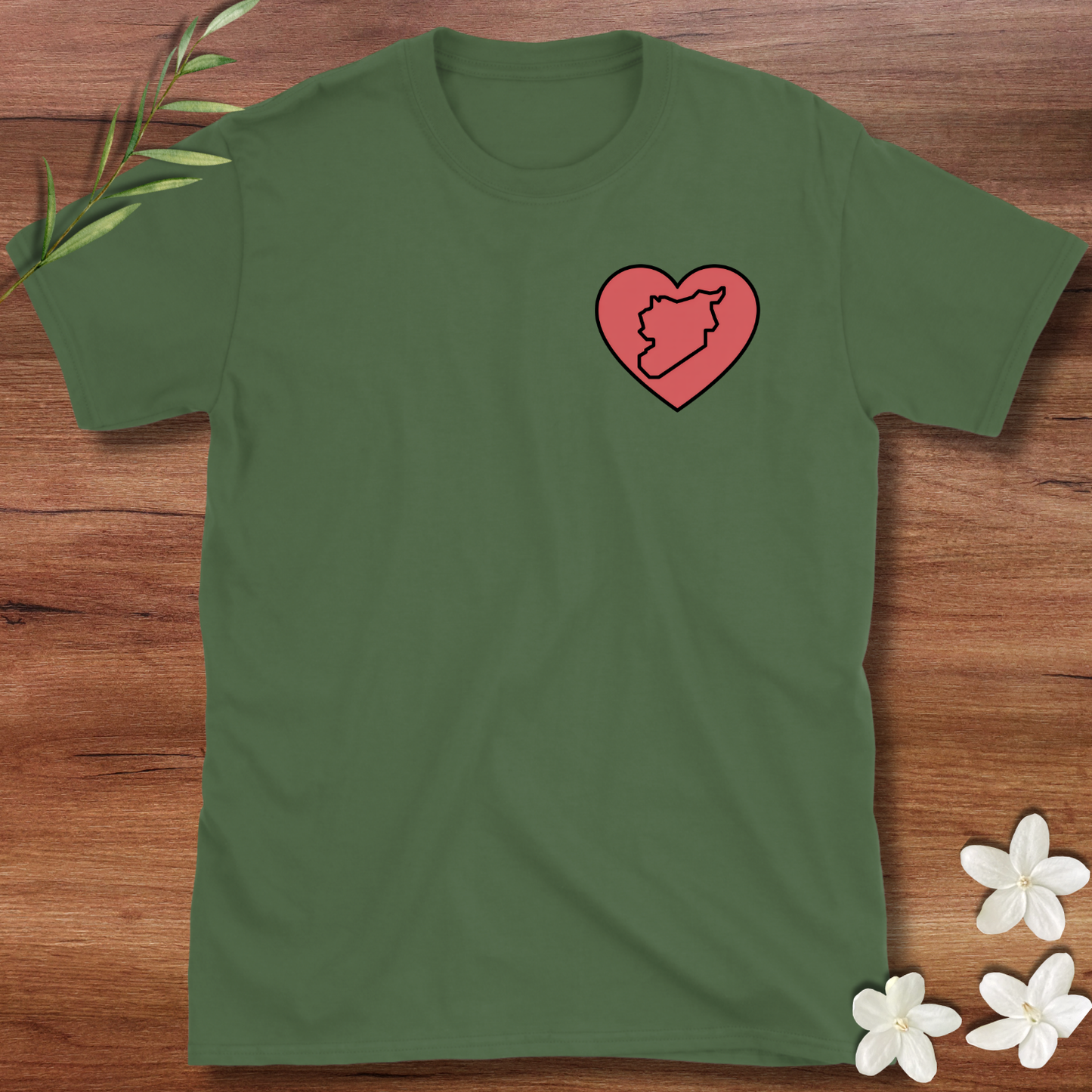 Pocket Syrian Heart Tee