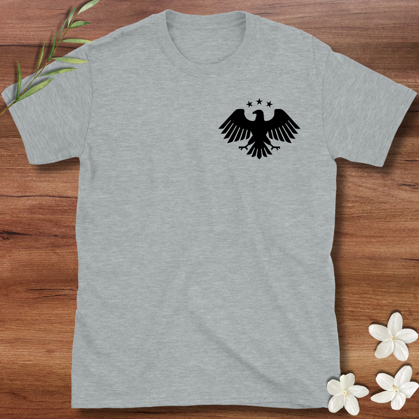 Pocket Black Syrian Visual Identity Tee