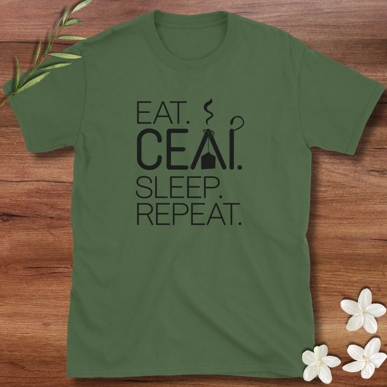 Ceai Sleep Repeat Tee