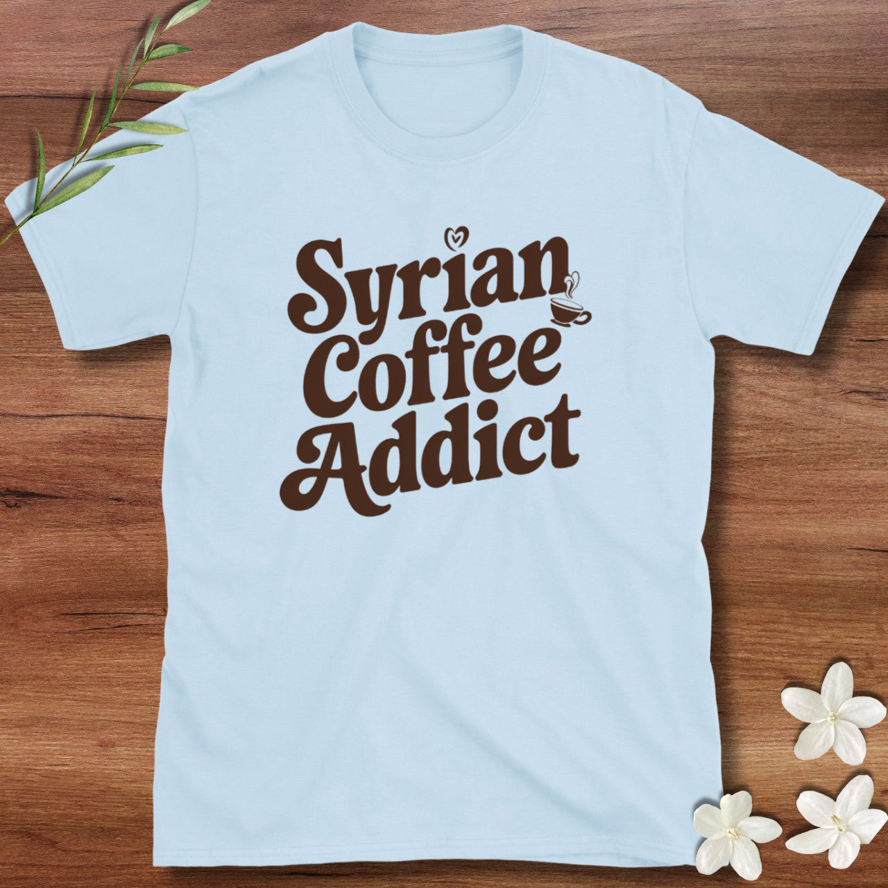 Syrian Coffee Addict Tee