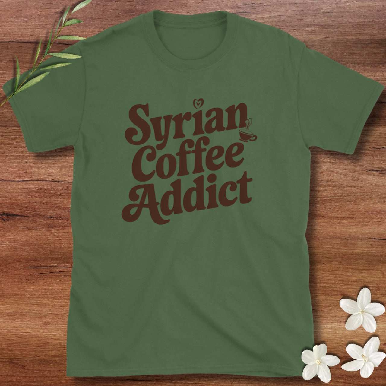 Syrian Coffee Addict Tee