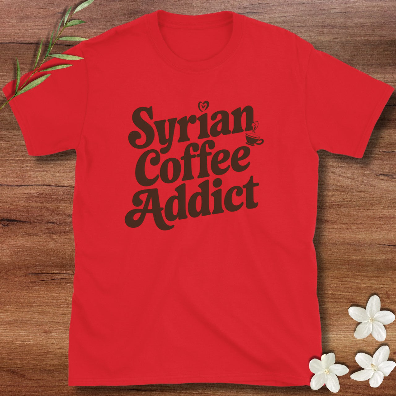 Syrian Coffee Addict Tee