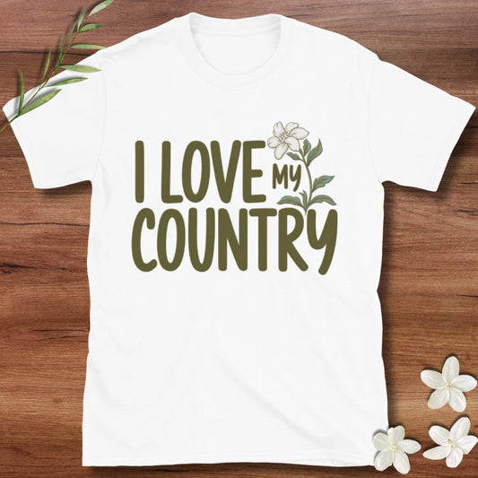 I Love My Country Tee