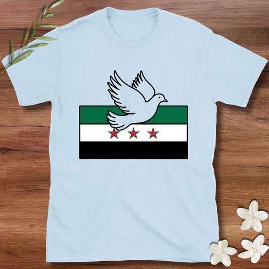 Syrian Flag Dove Tee
