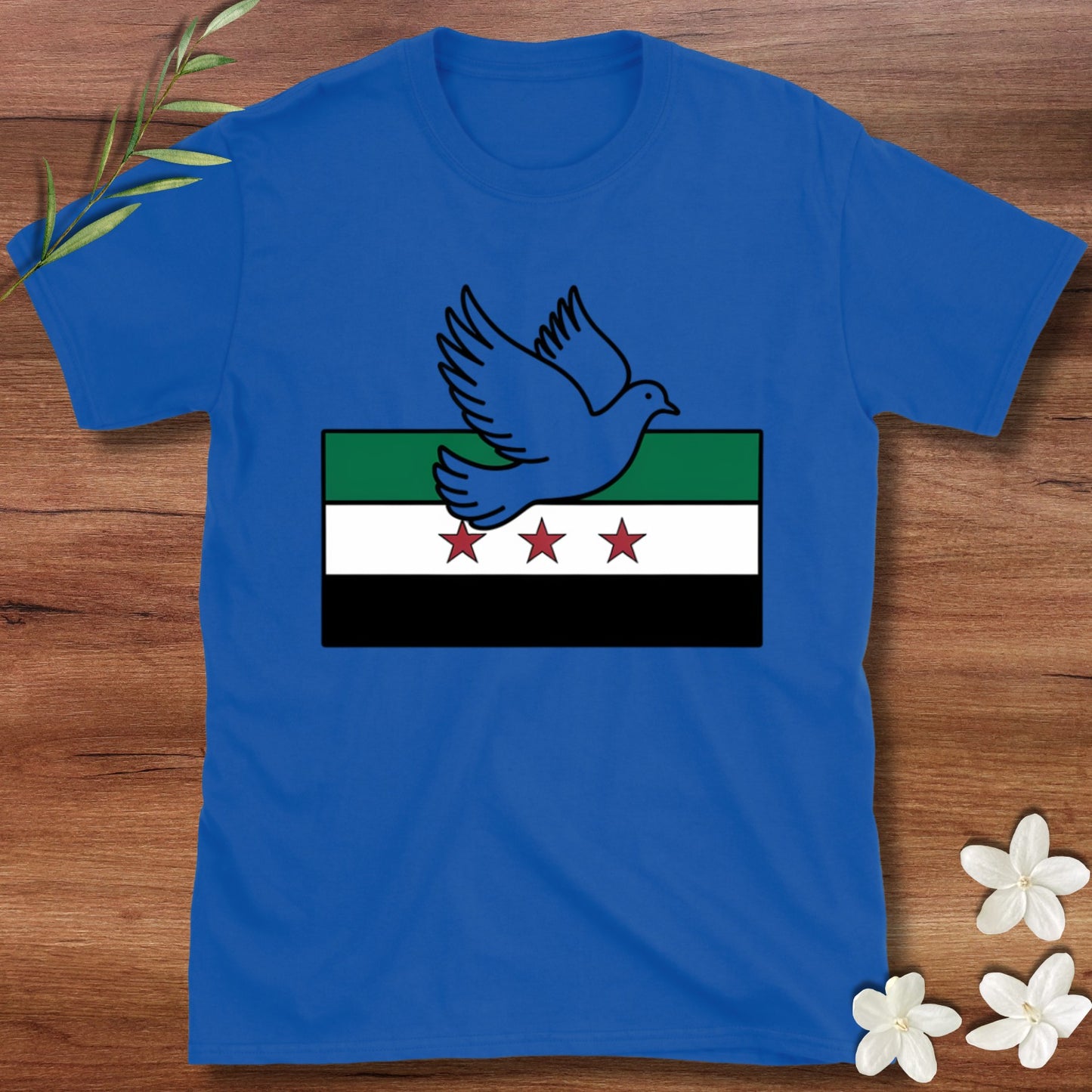 Syrian Flag Dove Tee