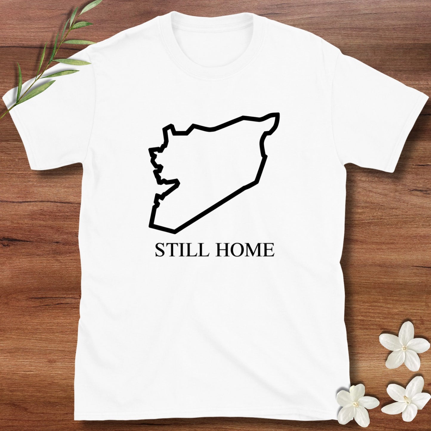 Still Home Map Outline Tee