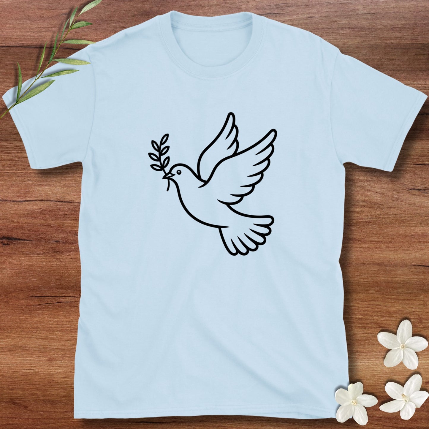 Freedom Dove Olive Branch Tee