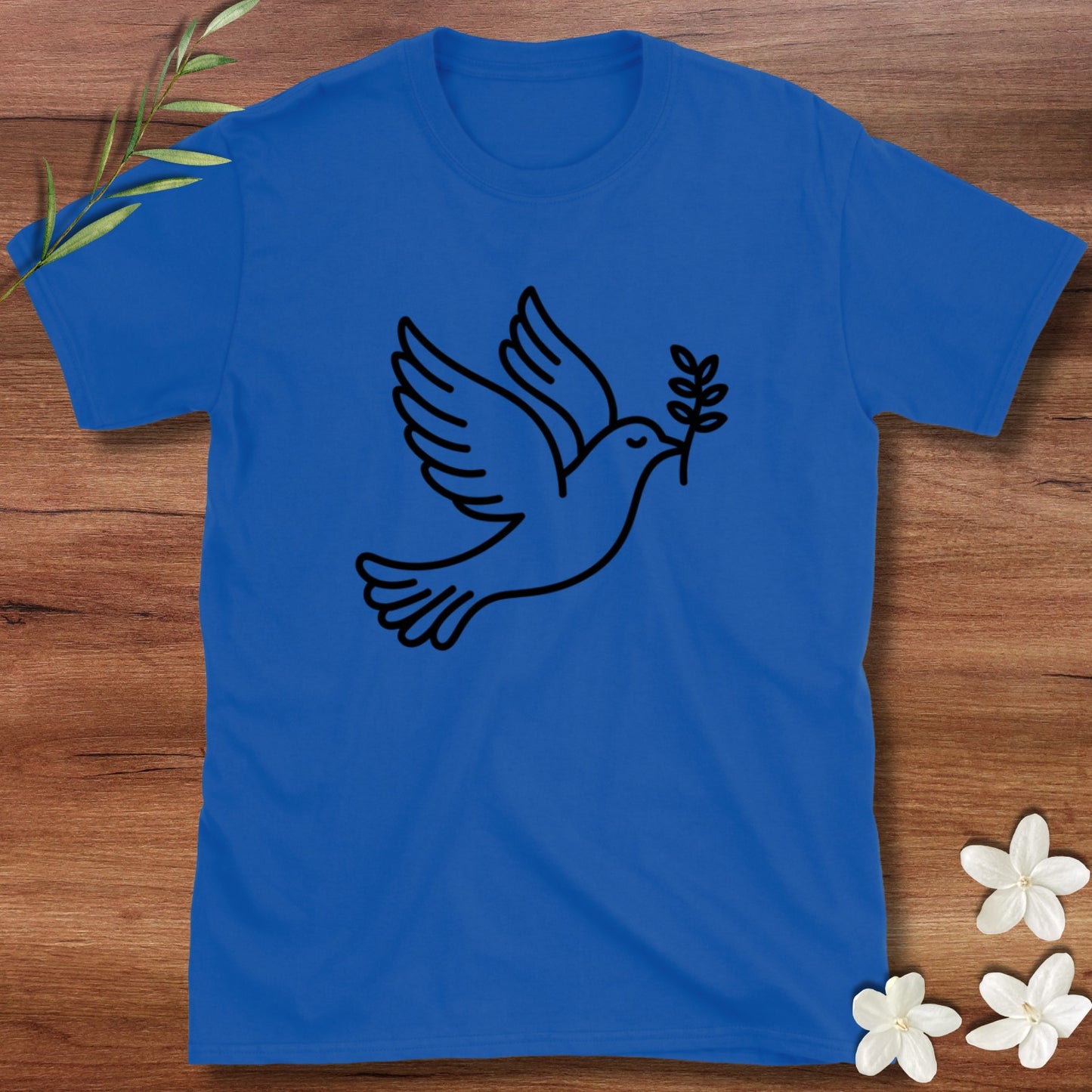 Peaceful Olive Branch Dove Tee